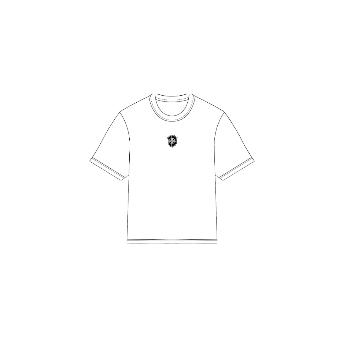 WHITE CHPWSE BRAZIL SHIRT