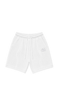CHPWSE WAFFLE KNIT SHORT - WHITE