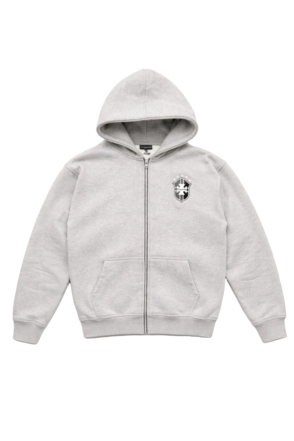 CHPWSE OG BRAZIL ZIP-UP HOODIE - GREY *PRE-ORDER*