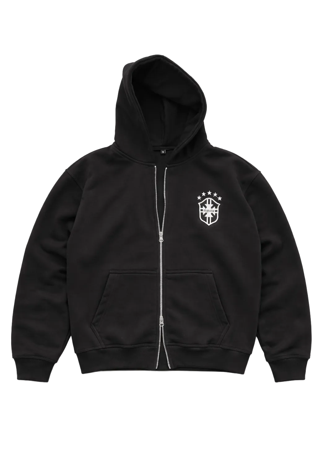 CHPWSE OG BRAZIL ZIP-UP HOODIE - BLACK *PRE-ORDER*