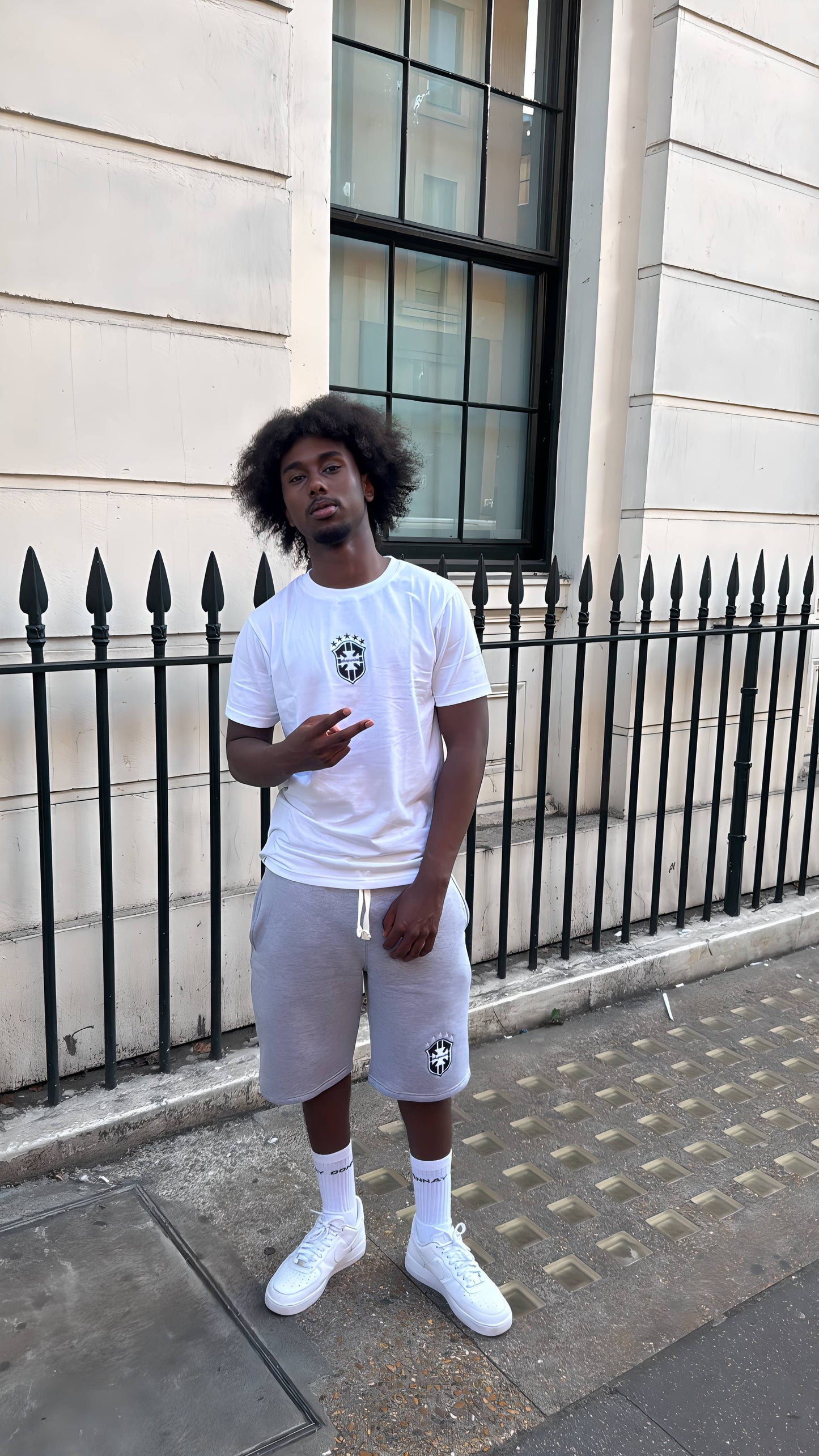 WHITE CHPWSE BRAZIL SHIRT