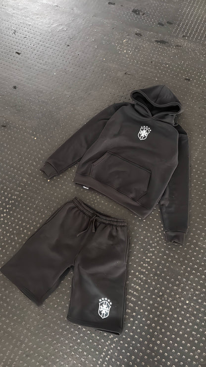 BLACK BRAZIL PULLOVER HOODIE