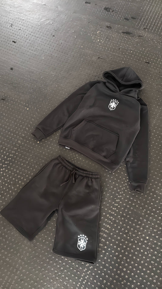 BLACK BRAZIL PULLOVER HOODIE