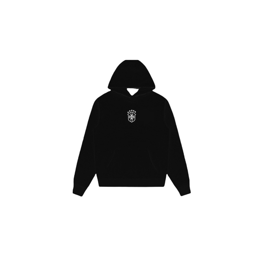 BLACK BRAZIL PULLOVER HOODIE